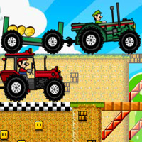 Mario Tractor Drag Race